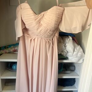 Blush Bridesmaid dress